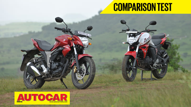 Suzuki Gixxer vs Yamaha FZ-S FI V2.0 comparison